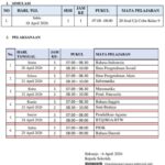 jadwal sa kelas 2026