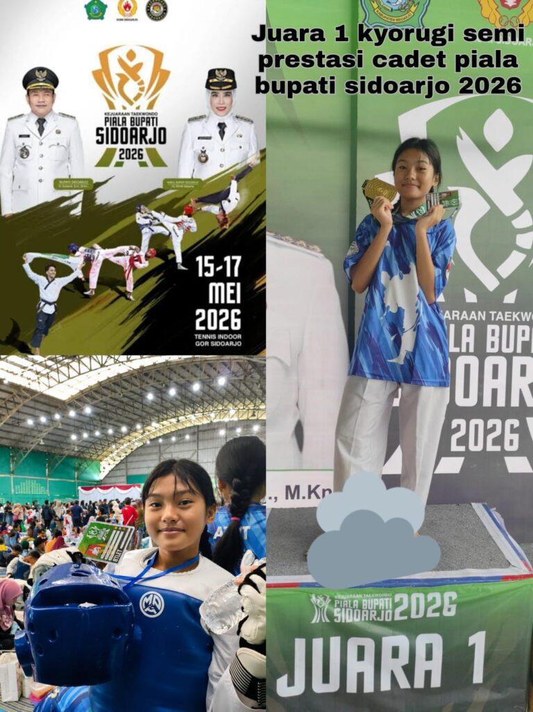 juara taekwondo bupati sidoarjo 26