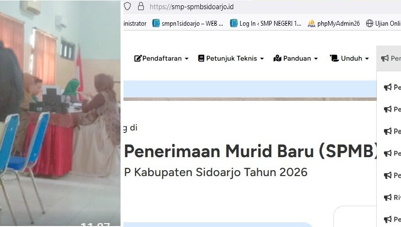 daftar ulang spmb 26