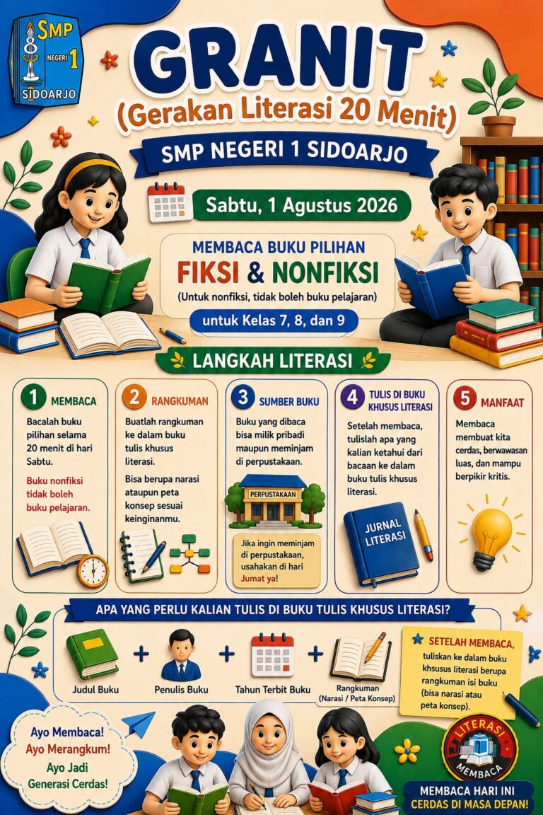 gerakan literasi spensada